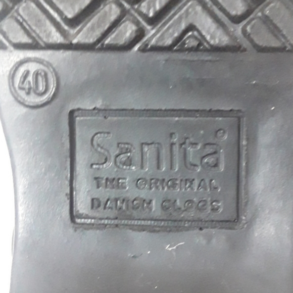 Sanita Original Danish Black Clog Shoes - Picture 5 of 7